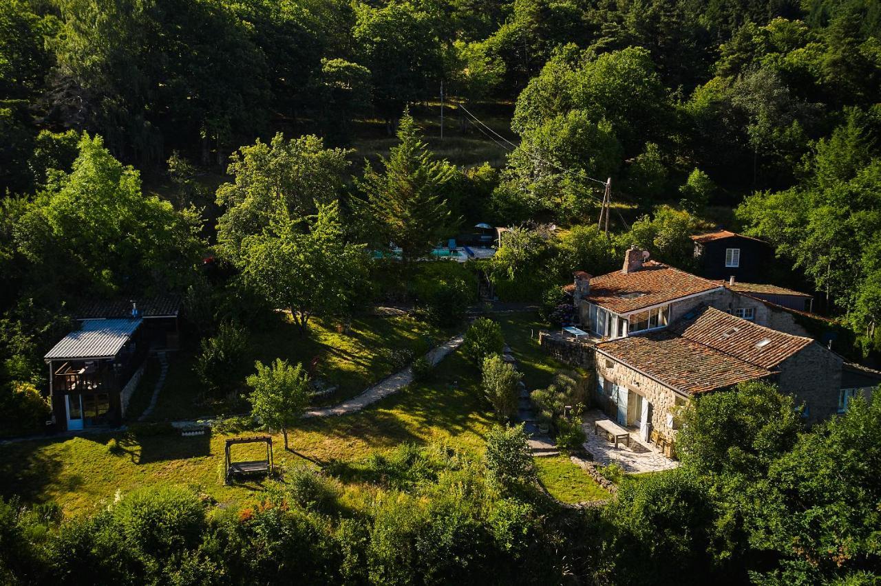 Les Grangeonnes, Gites Nature, Piscine, Bain Nordique, Sauna Pour Accueil Familiale Ou De Groupe Saint-Basile Exterior foto